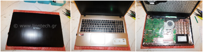 Service Laptop Asus X540BP-DM056T 